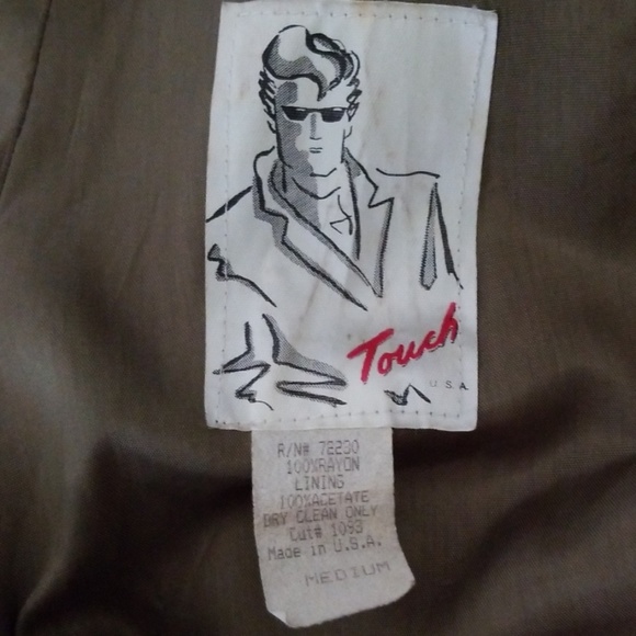 Vintage Touch Paisley Mens Dress Vest Size Medium - Picture 3 of 8